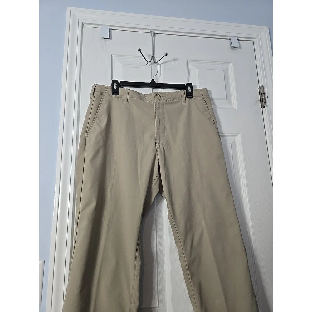 Lee Performance Series 34x28‎ Tan Extreme Comfort Stretch Mens Chino Pants